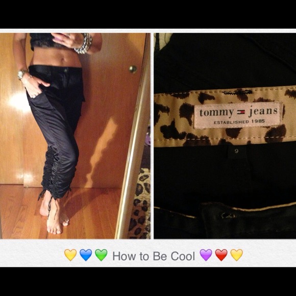👌Tommy girl satin pants 👌like new - worn once