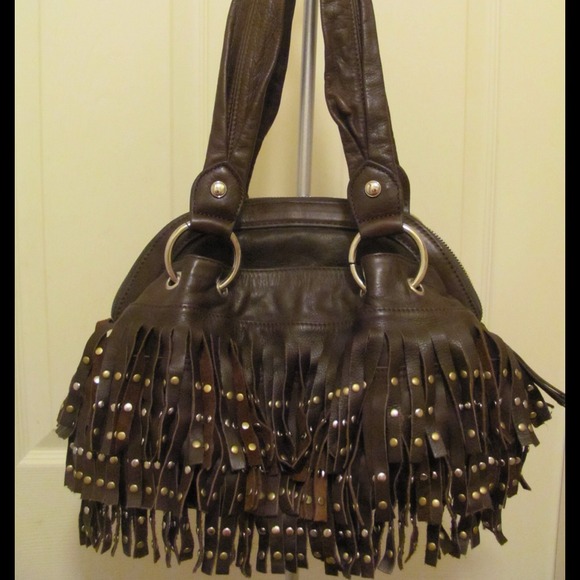 B.makowsky brown handbag - Picture 1 of 3