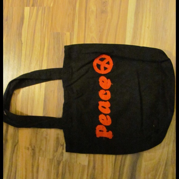 Peace hand bag - Picture 1 of 2