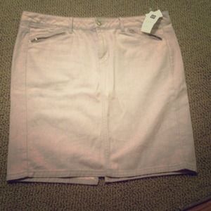 Just reduced Limited edition grey denim skirt