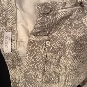 Snakeskin Ankle Pants