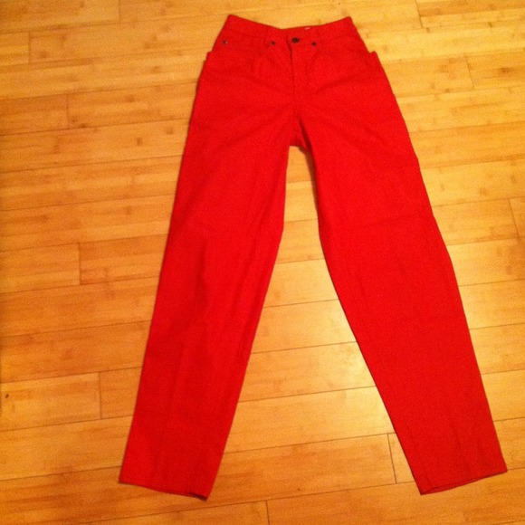 Vintage YSL Red Pant