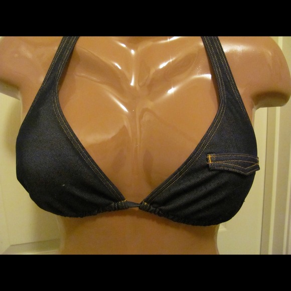 Denim print bikini - Picture 3 of 4