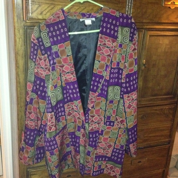 Silky blazer