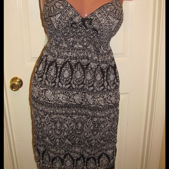 Black and white dress