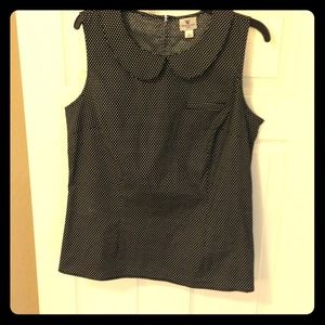 Worthington NWOT Polka Dot Blouse