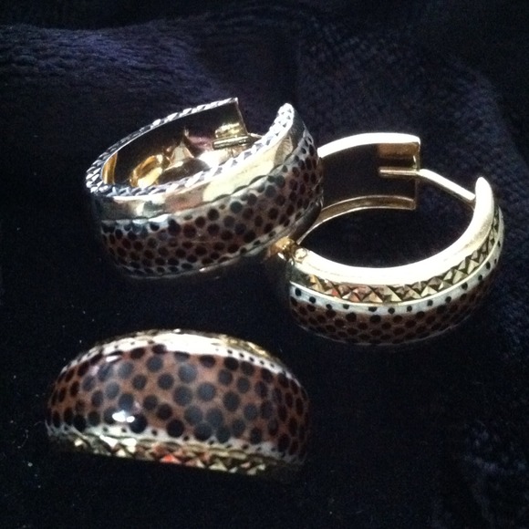 14K. Over Silver Set !