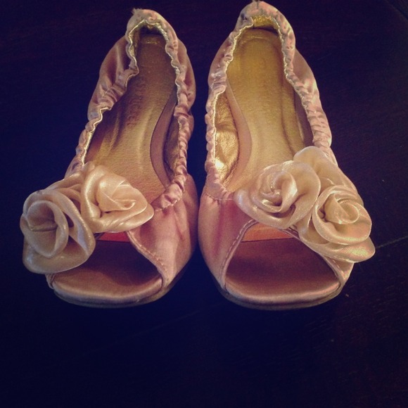 Champagne Ballet Flats