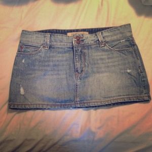 ☀Reduced!!Hollister jean skirt! Adorable ! Size 7