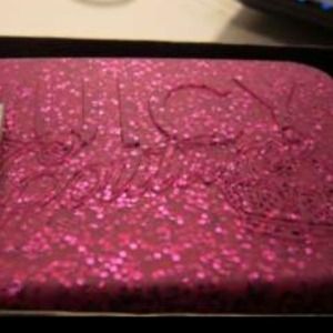 Pink glittery iPhone 4/4s case