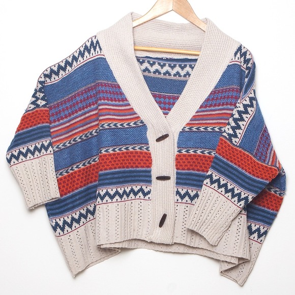 Tribal Oversized Sweater