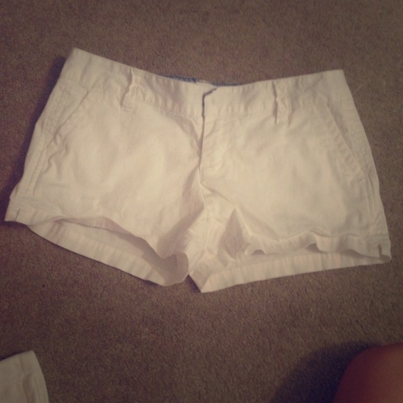 Brand new white shorts
