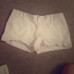 Brand new white shorts