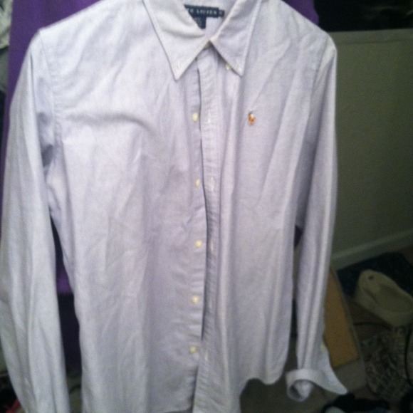 RESERVED! Light purple button up