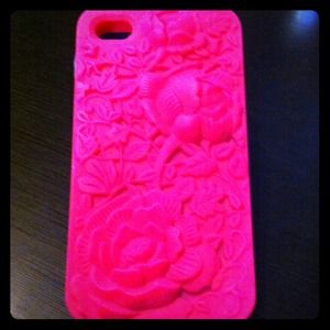 🌺PINK IPHONE 4 SILICONE COVER🌺