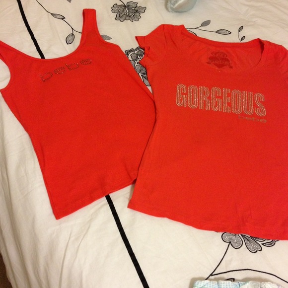 bebe top and tank Top