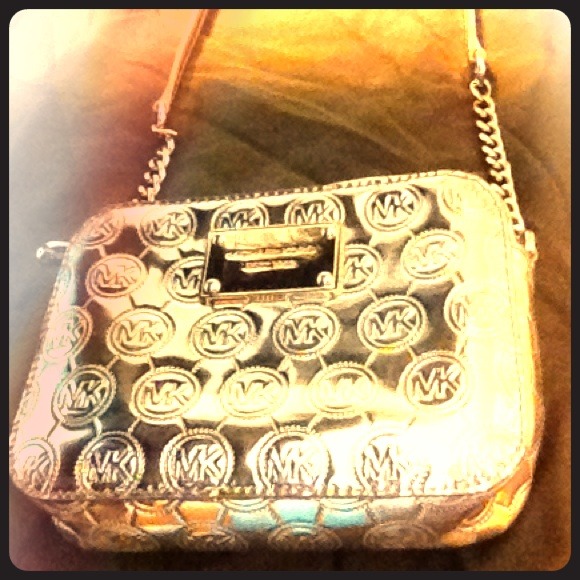 *RESERVED* MK chic cross-body handbag.