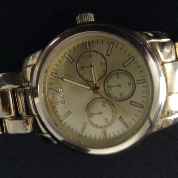 ❌BUNDLED❌ Trendy Gold Watch main image 4