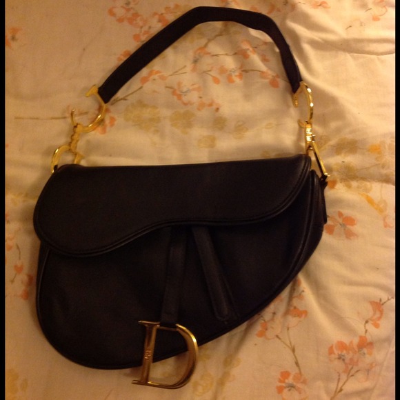 Authentic Dior Saddle Bag