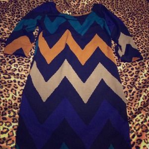 💢SOLD!💢Chevron dress