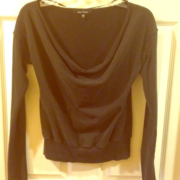 Black Sweater with Zippers