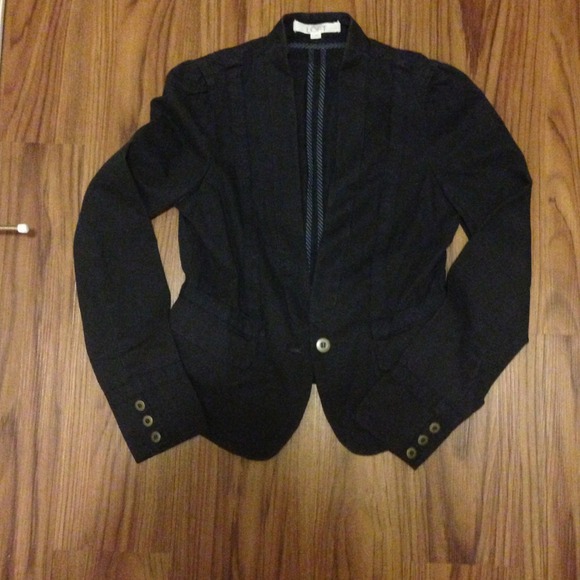 Ann Taylor loft navy blazer