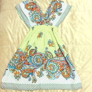 Sold in a bundle Paisley Print Summer Dress