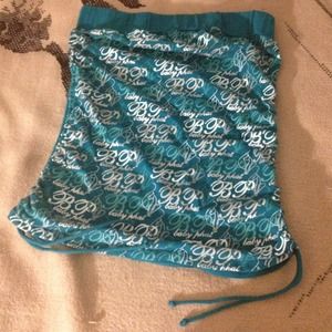 Baby phat blue tube top