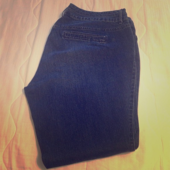 Trouser Style Jeans