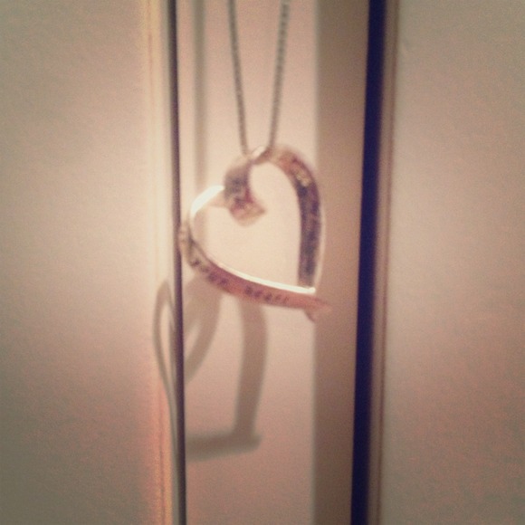 Heart necklace from jcpenny