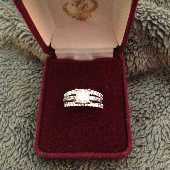 Premier Designs CZ Wedding Set