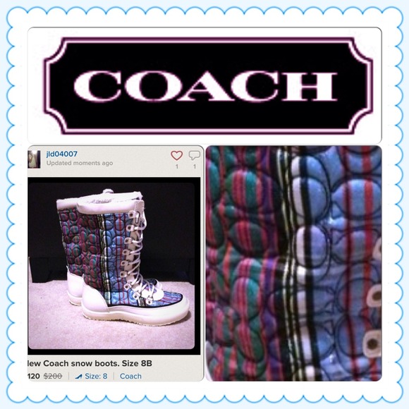 Authentic! Coach, Size 8B.