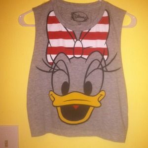 Daisy Duck belly shirt 💋🐣