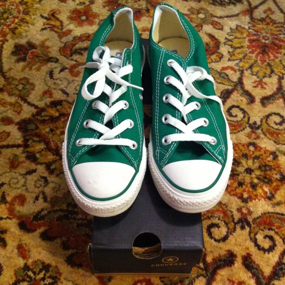 Green Converse Sneakers
