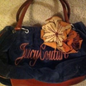 Velour Juicy Purse