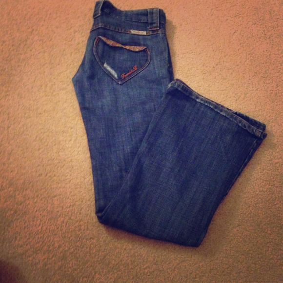 Gently worn Frankie B Bellbottoms