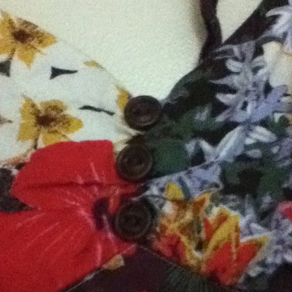 Floral print romper - Picture 2 of 4