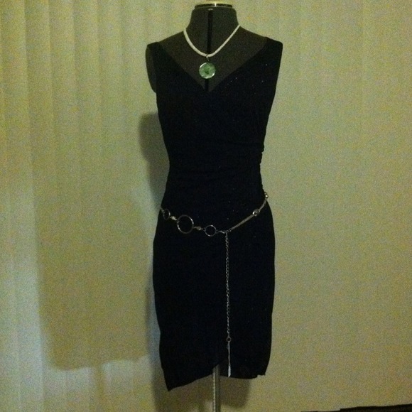 Black dress with sparkle