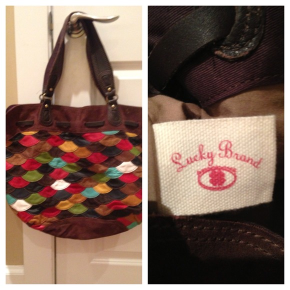 🌺ONHOLD🌺 Oversized Lucky Brand colorful purse