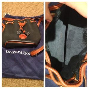 Beautiful neutral leather Dooney & Bourke Bookbag