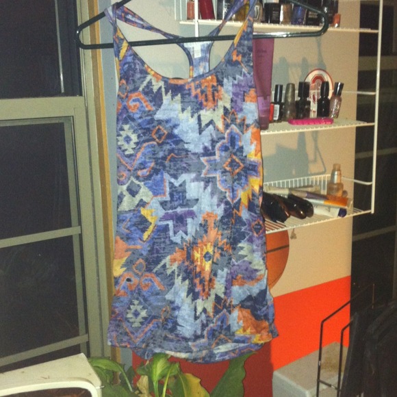 Racer back tribal tank :)
