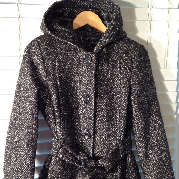 Anne Klein light jacket with wrap around waist tie