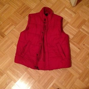 Express Men Red Vest