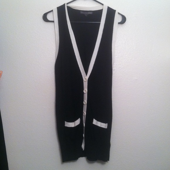 Long vest.