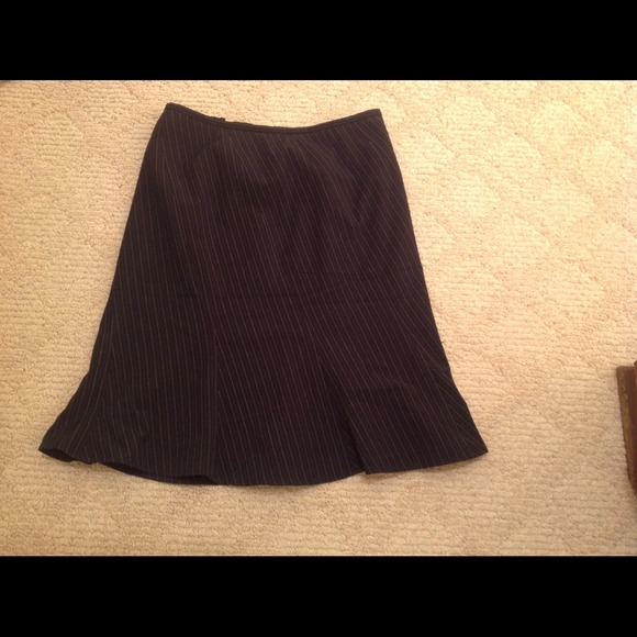 Pin stripe skirt