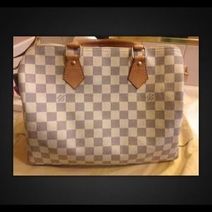 Louis Vuitton Speedy 30 Damier Azur