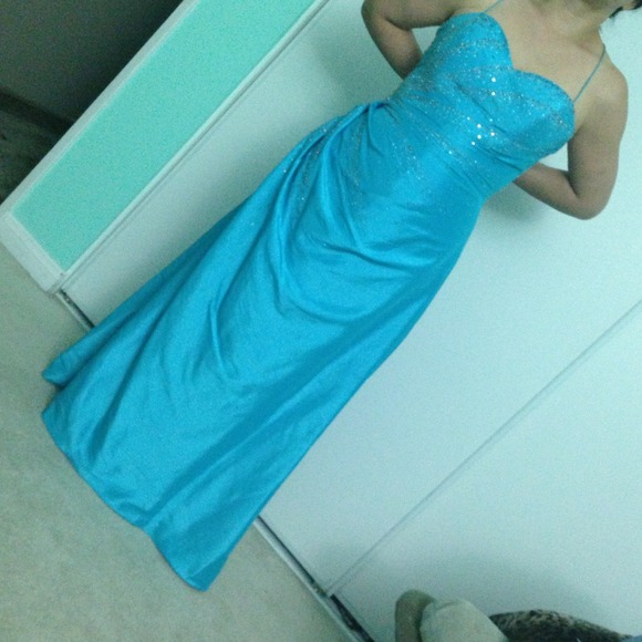 Blue Prom Dress