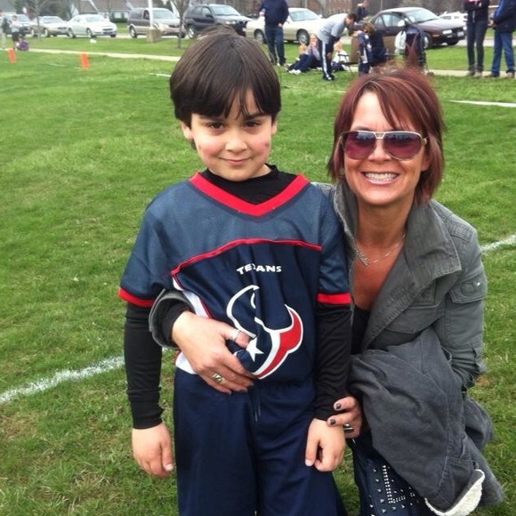 Me and my beautiful son.