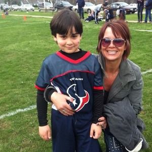 Me and my beautiful son.