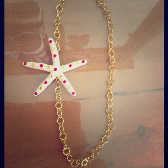 Starfish crystal swarovski fsu necklace